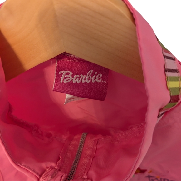 Vintage Barbie Girls Pink Vest size 6 - Picture 5 of 16